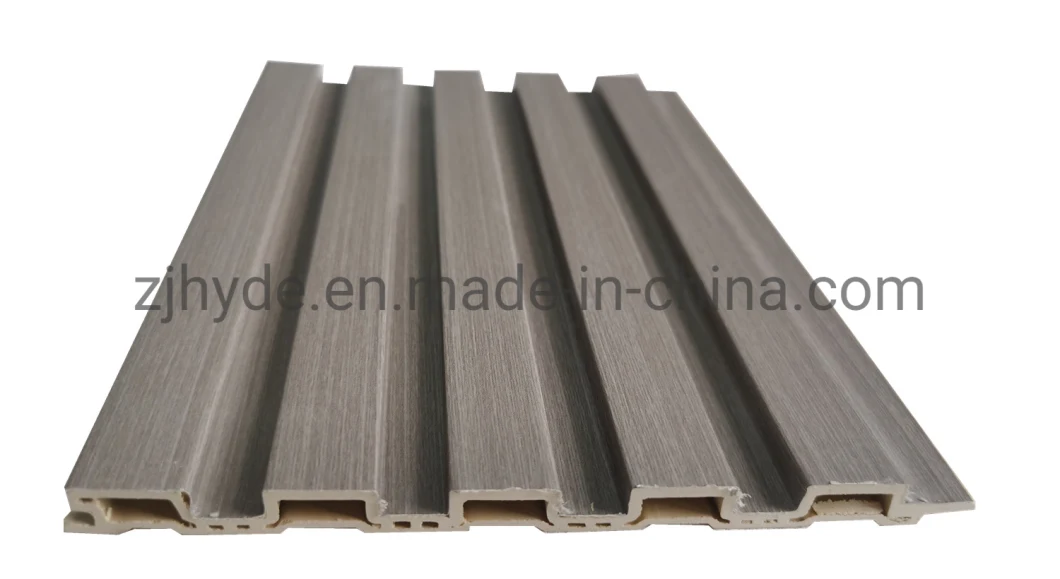 China Factory Sample Customization Supply High-Performance Composite Decking Cladding Waterproof Wood Composite WPC 3D Wall Ceiling Panel