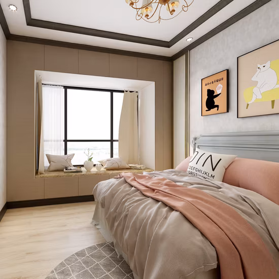 Material de construção pré-fabricado doméstico Painel de parede 3D Composto de madeira PVC Revestimento de parede sólido Fibra de bambu Interior Painéis de parede WPC